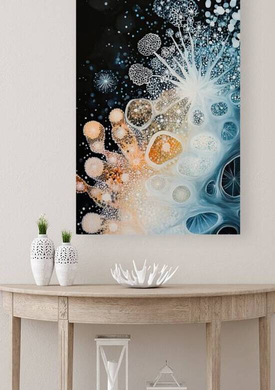 Cosmic Bloom 7H9N2Z 55 by Abstract Rebellion