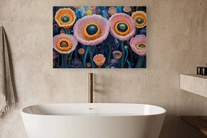 Cosmic Bloom Field H29P3Z 65 by Abstract Rebellion