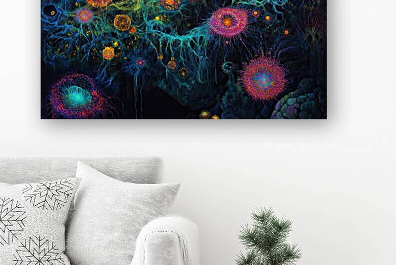 Cosmic Bloom Genesis 78HNZ 60 by Abstract Rebellion