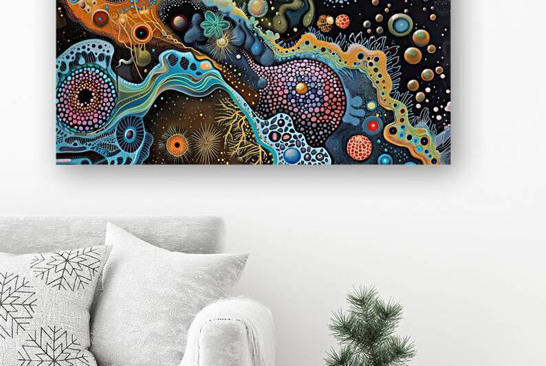Cosmic Bloom Genesis 74HNZ 60 by Abstract Rebellion
