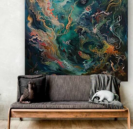 Cosmic Bloom Genesis H92P3Z 57 by Abstract Rebellion
