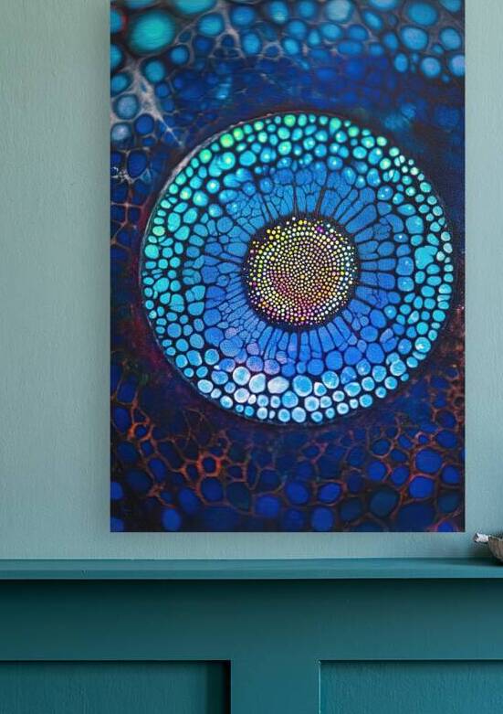 Cosmic Bloom H3C9N2 55 by Abstract Rebellion