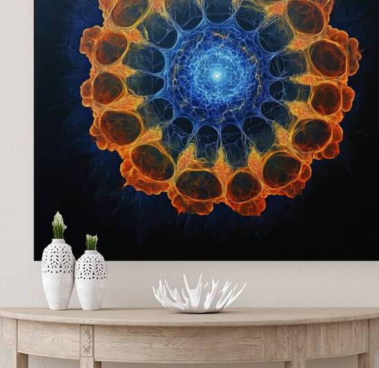Cosmic Bloom H42N9Z 62 by Abstract Rebellion