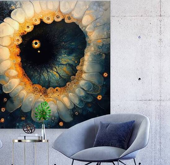 Cosmic Bloom H529PZ 63 by Abstract Rebellion