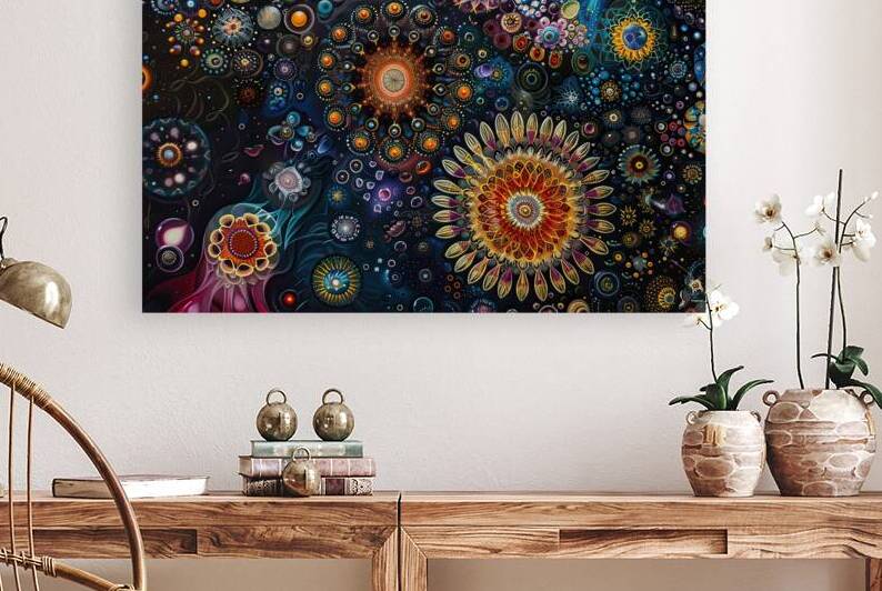 Cosmic Bloom Symphony H2N9J2 57 by Abstract Rebellion