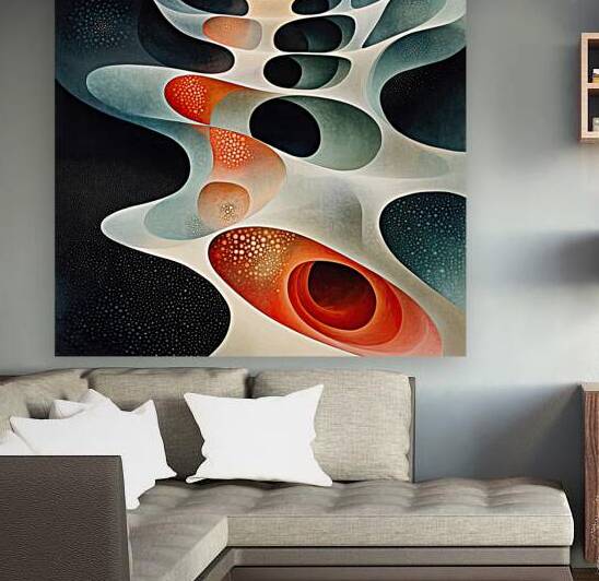 Cosmic Cellular Flow H2N9P4 55 by Abstract Rebellion