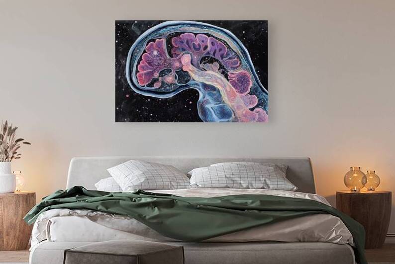 Cosmic Cerebrum H9P4N2 60 by Abstract Rebellion