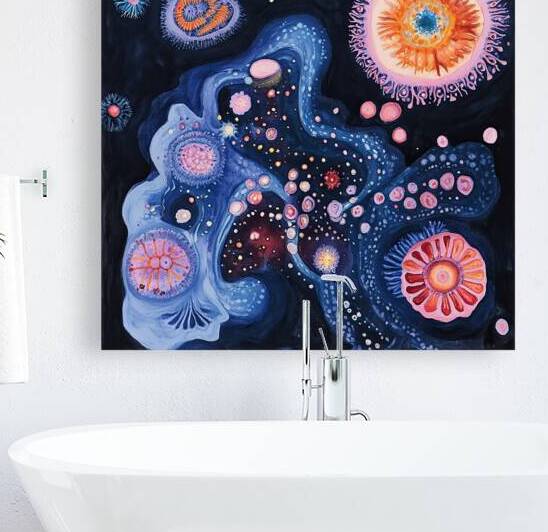 Cosmic Bloom JH92N3 45 by Abstract Rebellion