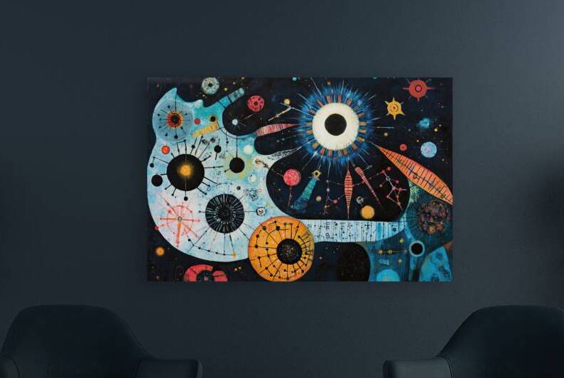 Cosmic Cellular Harmony 9P3N2H 55 by Abstract Rebellion