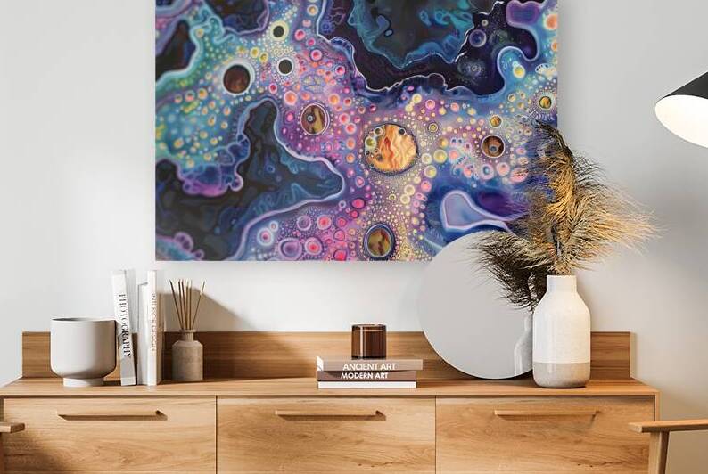 Cosmic Cellular Forms H2N9P4 55 by Abstract Rebellion