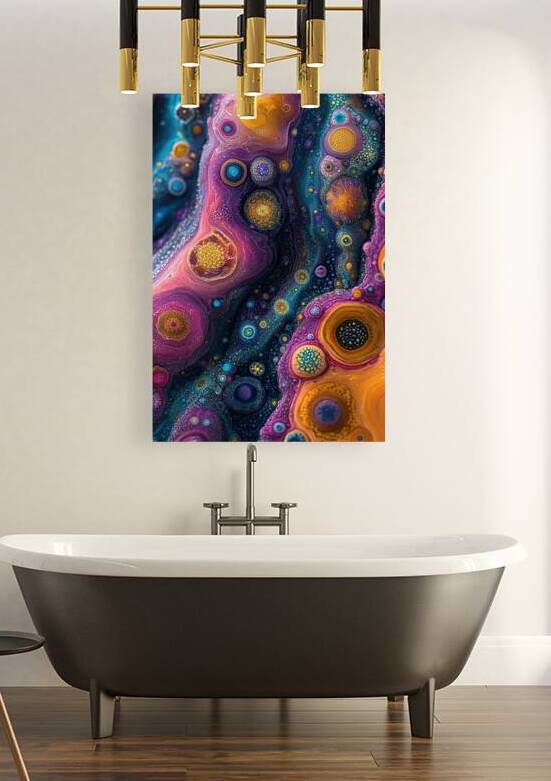 Cosmic Cellular Visions H2N9P2 55 by Abstract Rebellion