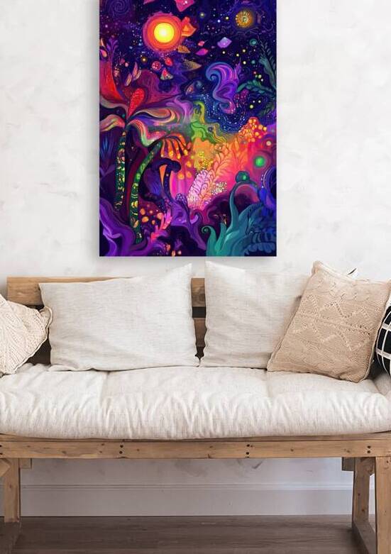 Cosmic Bloom NZ9H2P 55 by Abstract Rebellion