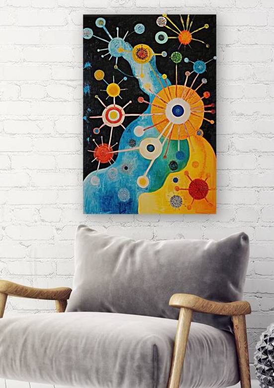 Cosmic Cellular Dance 79B2H 47 by Abstract Rebellion