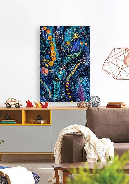 Cosmic Bloom Nightfall 2H9N3Z 58 by Abstract Rebellion