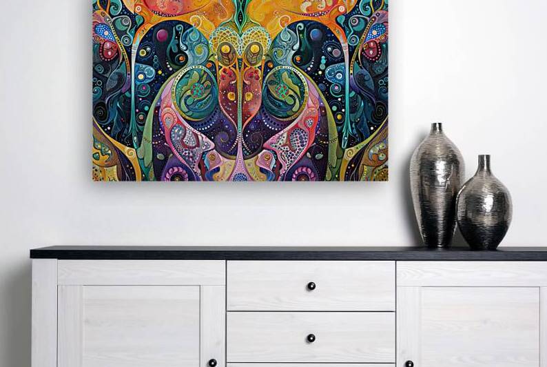 Cosmic Bloom Symphony Y9H2N5 55 by Abstract Rebellion