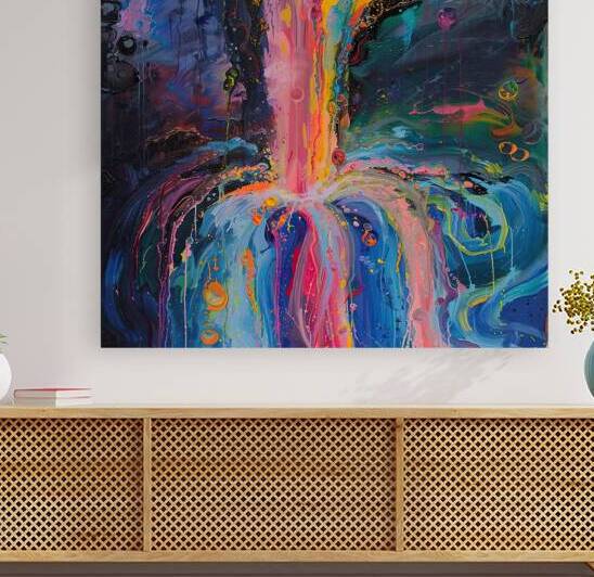 Cosmic Bloom JH92N3 55 by Abstract Rebellion