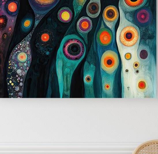 Cosmic Bloom NZ9H2J 57 by Abstract Rebellion