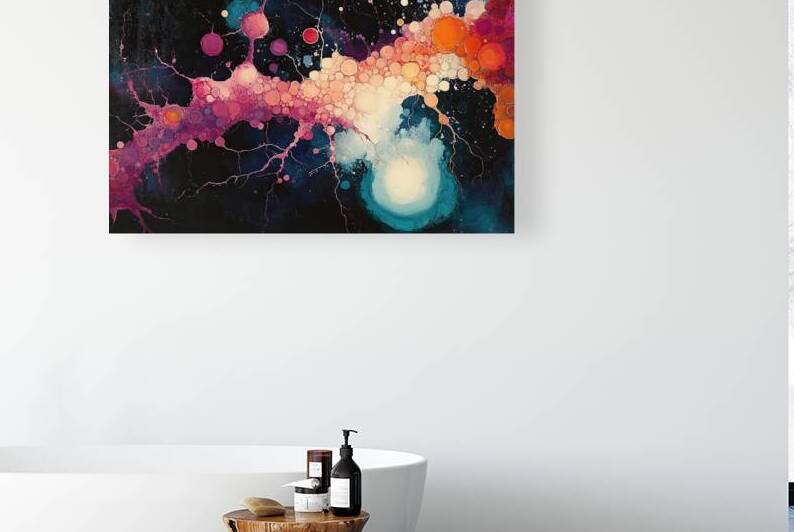 Cosmic Bloom Nexus H92P3Z 55 by Abstract Rebellion