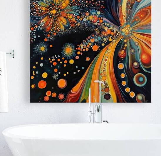 Cosmic Bloom XY789H 60 by Abstract Rebellion