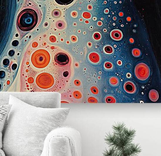 Cosmic Cellular Dance 7H9N2P 49 by Abstract Rebellion