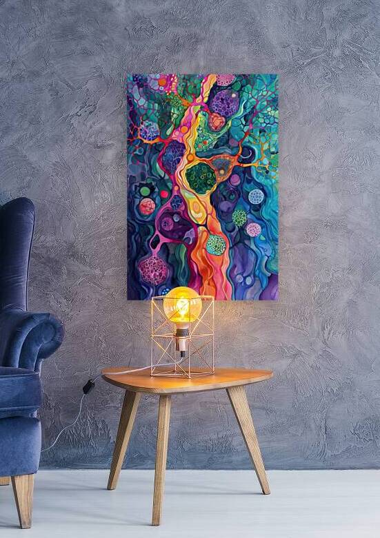 Cosmic Cellular Flow H2N9P4 57 by Abstract Rebellion