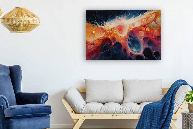 Cosmic Cellular Genesis H2N9P 60 by Abstract Rebellion