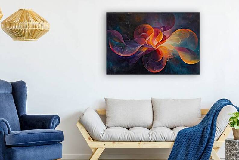 Cosmic Bloom Unfurling Y29N7 57 by Abstract Rebellion