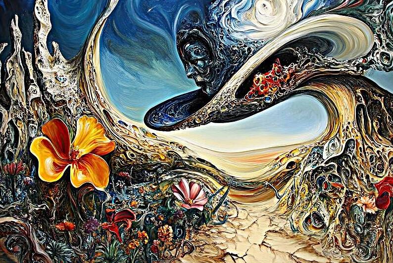 Cosmic Bloom NHZ92J 60 by Abstract Rebellion