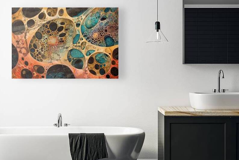 Cosmic Cellular Structures H2N5P9 55 by Abstract Rebellion