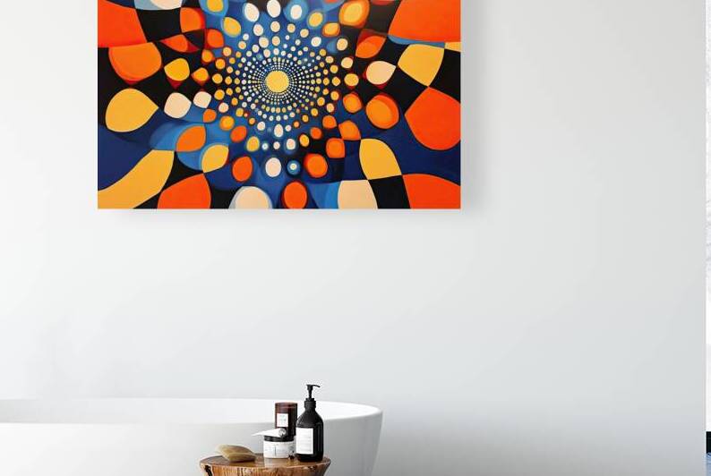 Cosmic Checkerboard Tunnel 7P3H2N 64 by Abstract Rebellion