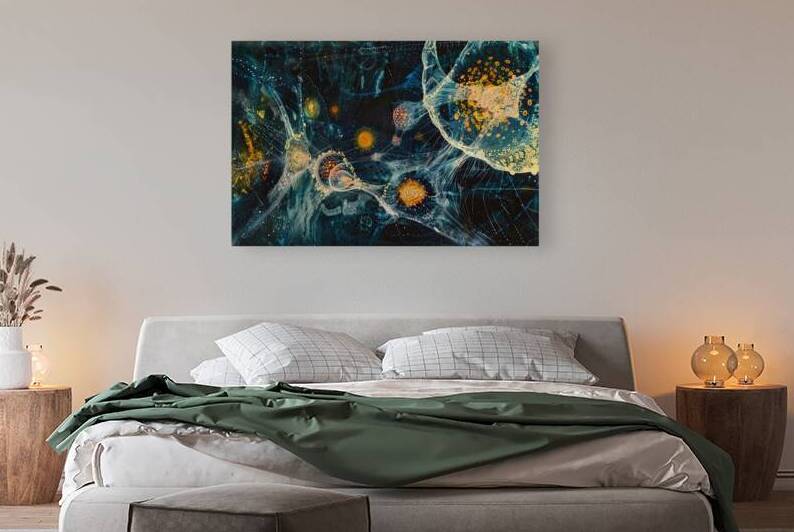 Cosmic Bloom Network H29PNZ 60 by Abstract Rebellion