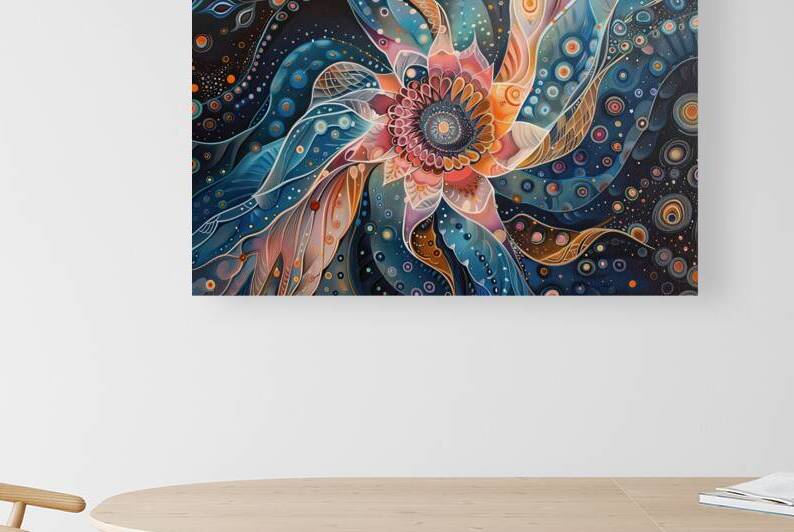 Cosmic Bloom Unfolding Y92H7Z 63 by Abstract Rebellion