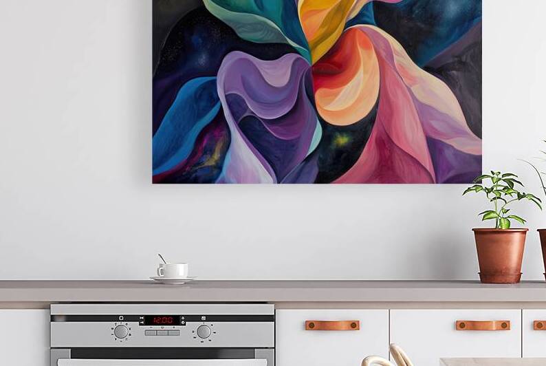 Cosmic Bloom Unfolding H29P5Z 63 by Abstract Rebellion