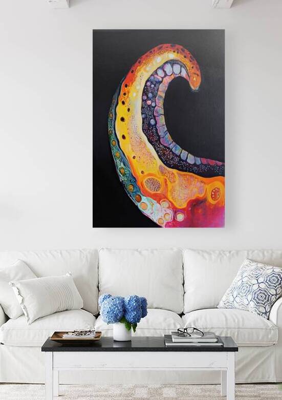 Cosmic Cephalopod Curve H92N5Z 62 by Abstract Rebellion