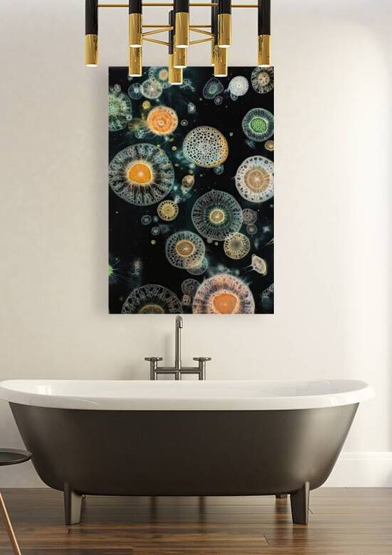 Cosmic Cellular Harmony 7P3H2N 58 by Abstract Rebellion