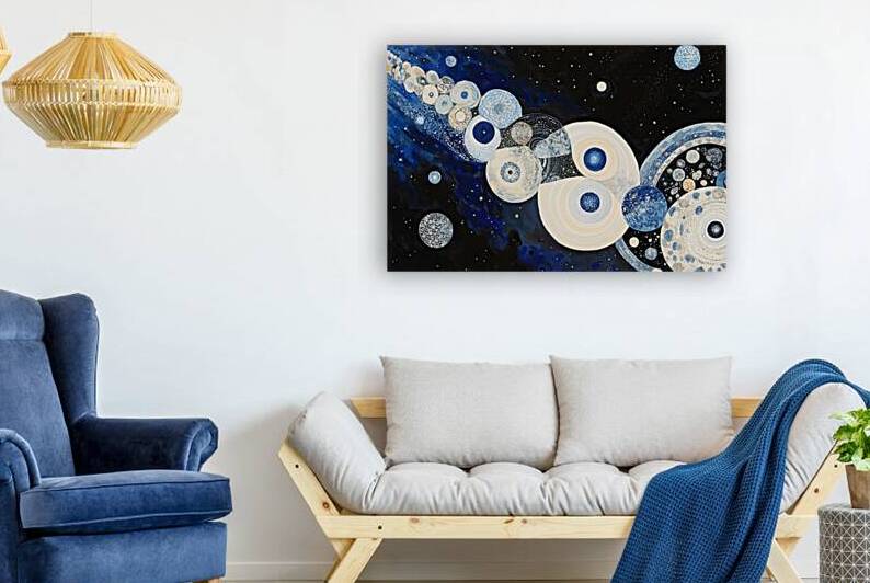 Cosmic Cellular Drift 7P3H9 55 by Abstract Rebellion