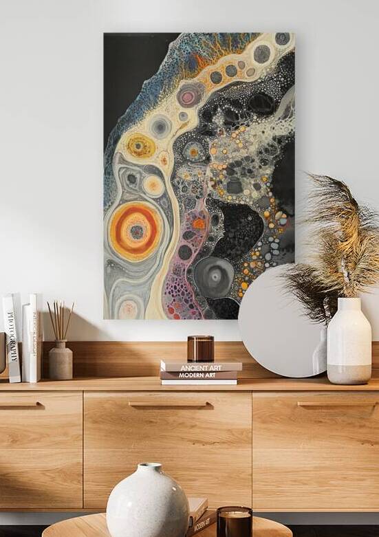 Cosmic Cellular Flow H2N9P4 60 by Abstract Rebellion