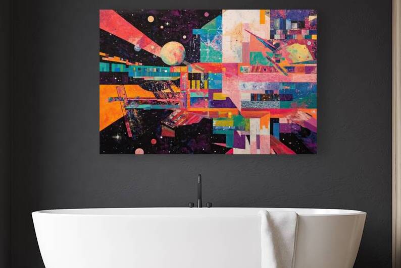 Cosmic Cityscape HZ92N3 60 by Abstract Rebellion
