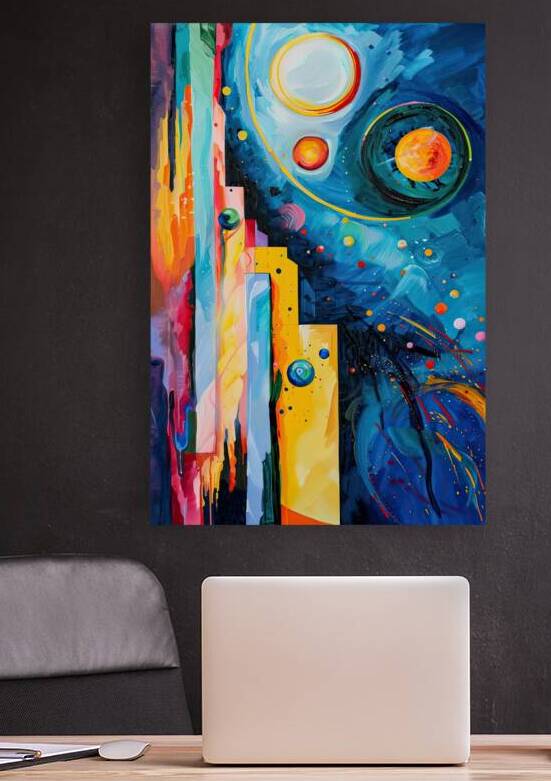 Cosmic City Ascension 9P3N2H 55 by Abstract Rebellion
