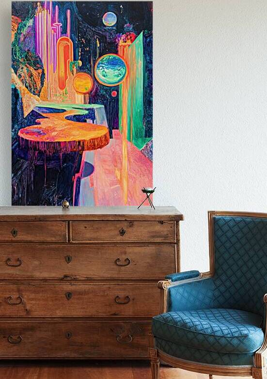 Cosmic Cityscape NZ9H2P 55 by Abstract Rebellion