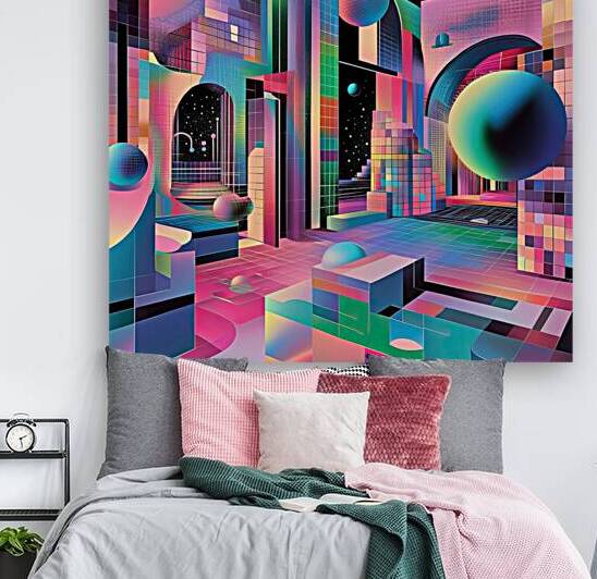 Cosmic Cityscape NV93HJ 60 by Abstract Rebellion