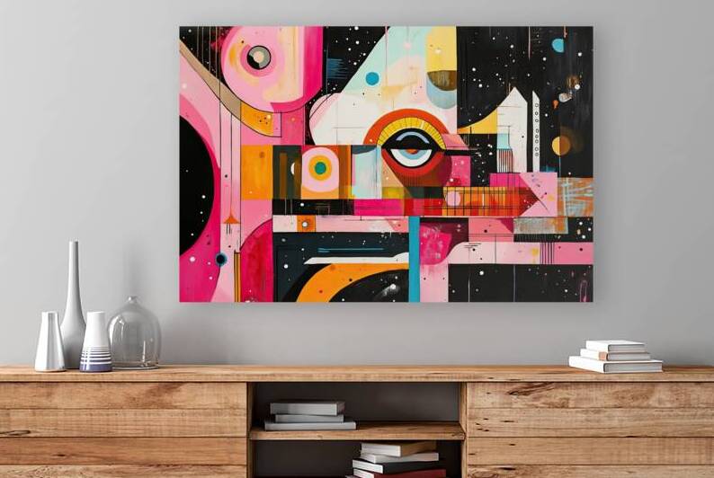 Cosmic City Blueprint H92P3Z 60 by Abstract Rebellion