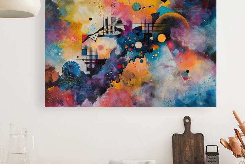 Cosmic City Symphony 9P3H7N 57 by Abstract Rebellion