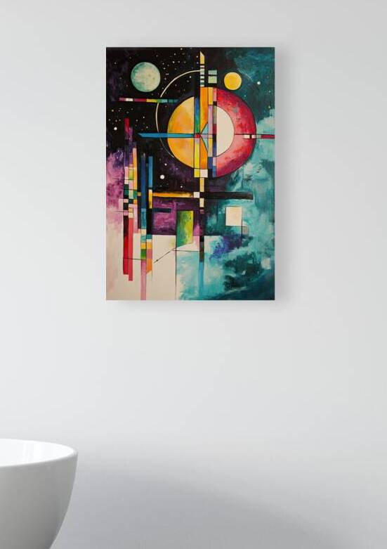 Cosmic City Blueprint H92P3Z 57 by Abstract Rebellion