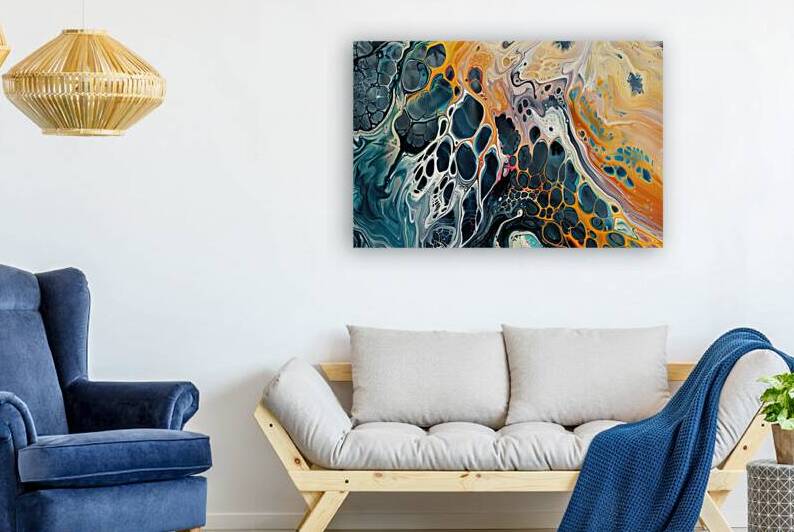 Cosmic Coral Currents 92HJ8P 60 by Abstract Rebellion