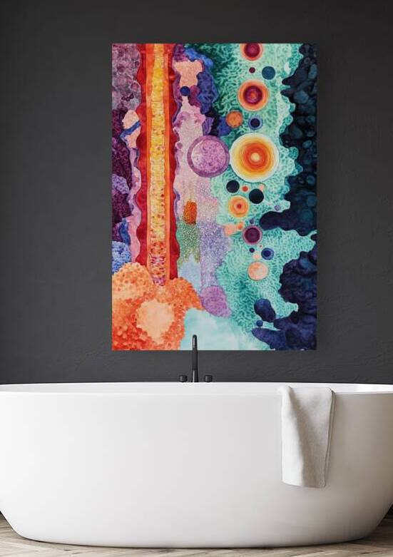 Cosmic Coral Genesis 74HNP 55 by Abstract Rebellion