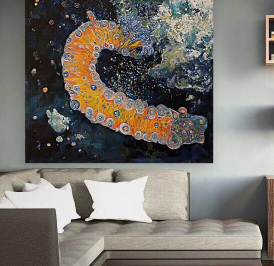 Cosmic Coral Dance 9P3N2Z 55 by Abstract Rebellion
