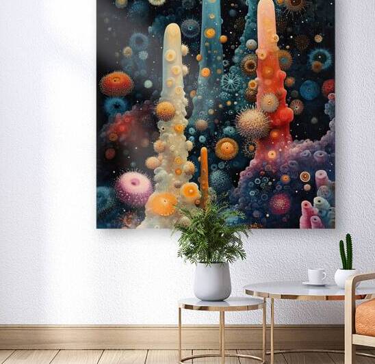 Cosmic Coral Garden H2N9P4 60 by Abstract Rebellion