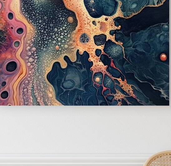 Cosmic Coral Genesis 9P3N2 57 by Abstract Rebellion
