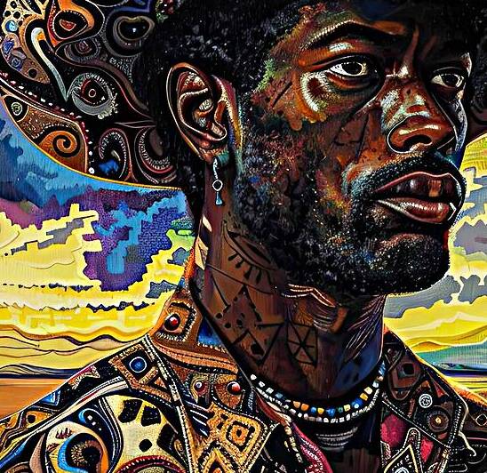 Cosmic Cowboy Dreams 7H3N92 67 by Abstract Rebellion